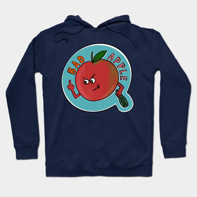 Bad Apple Hoodie by Katsillustration